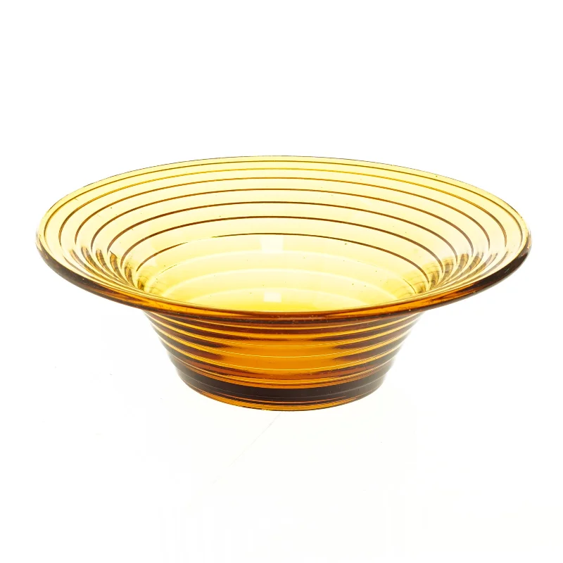 Broksø glasskål fra Holmegaard (str. Ø 28 cm)