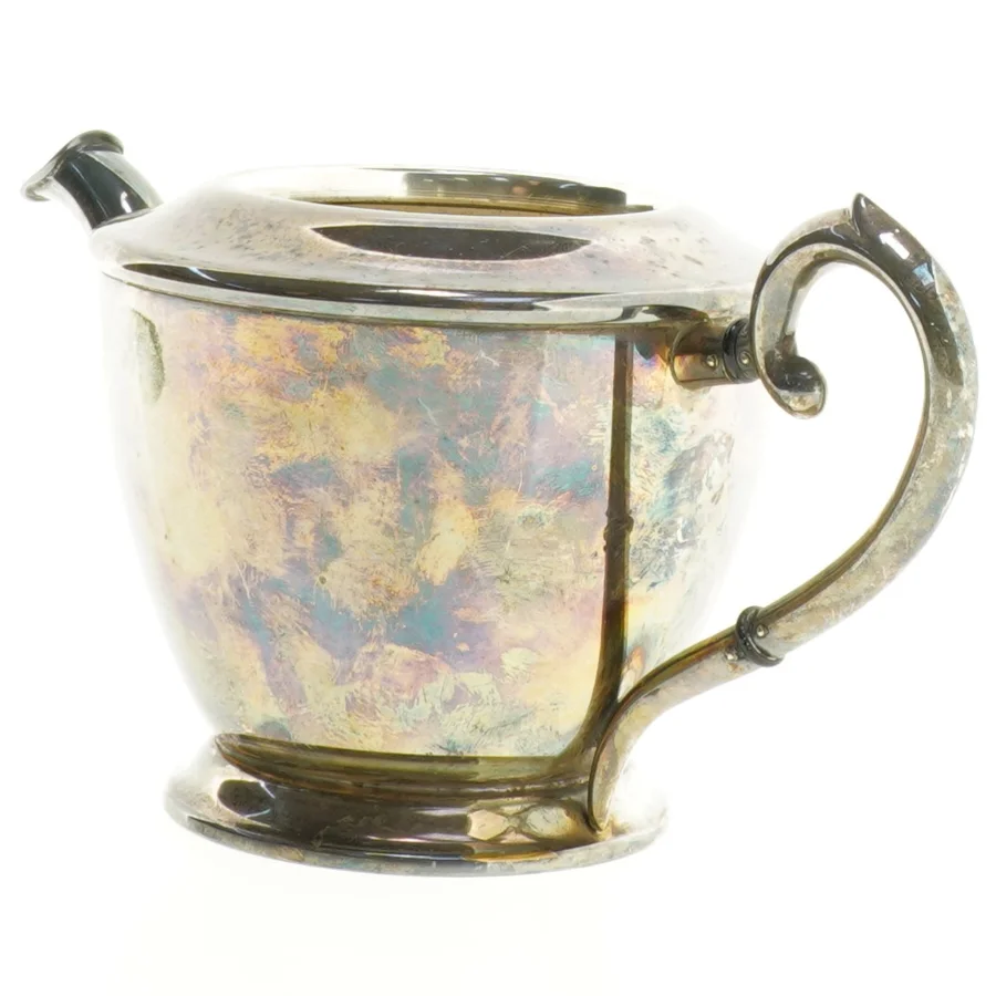 Vintage messing tekande (str. 23 x 10 x 12 cm)