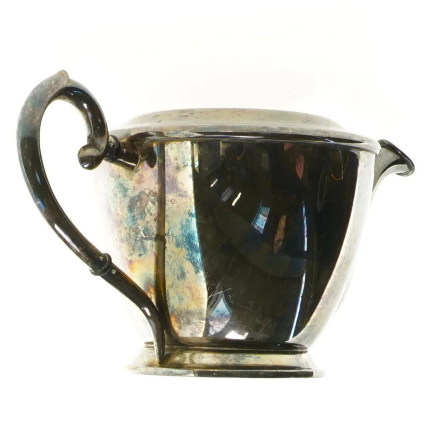 Vintage messing tekande (str. 23 x 10 x 12 cm)