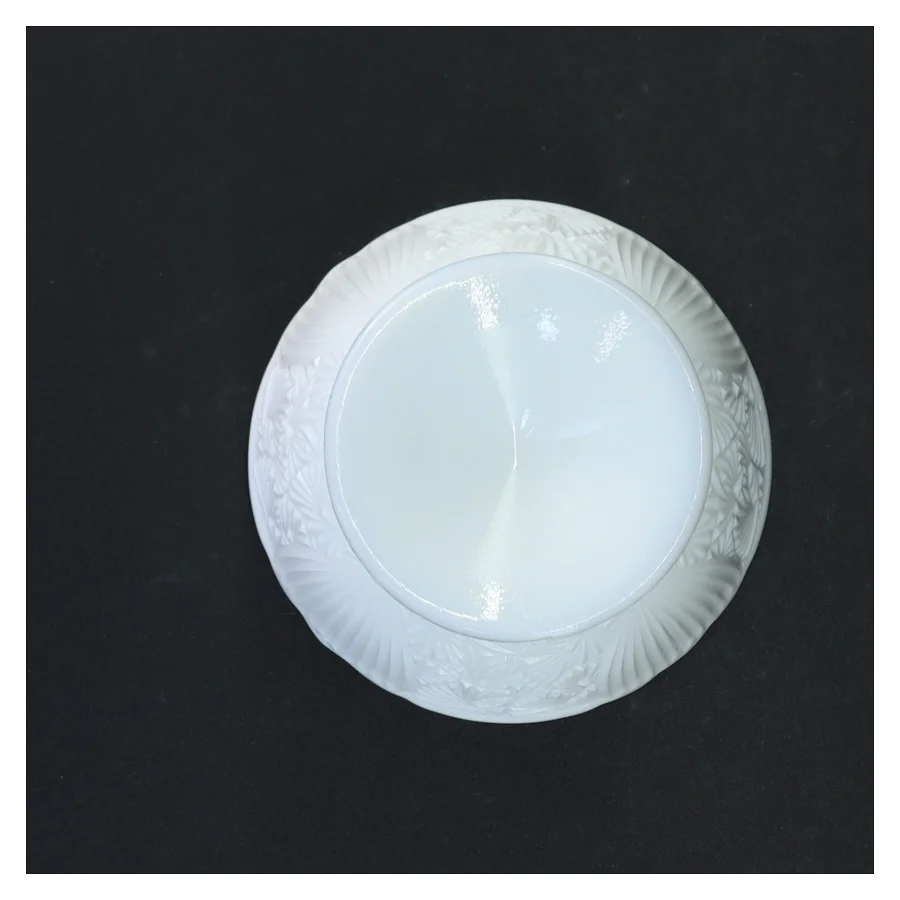 Glasskål på fod (str. 13 x ø 11 cm)