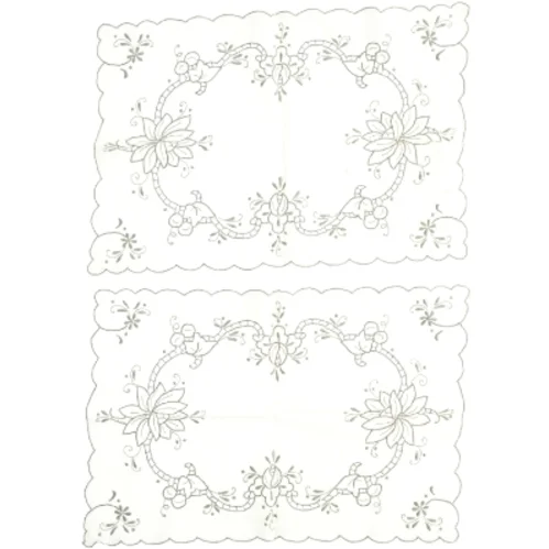 Broderede duge (str. 47 x 31 cm)