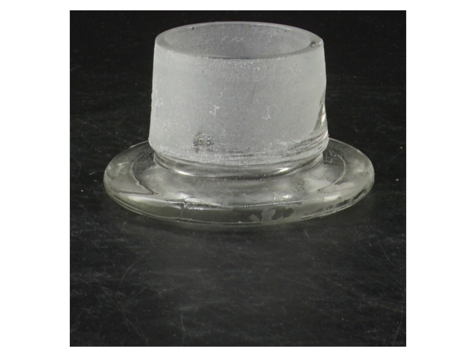 Glasflaske med stjerner og låg (str. 21 cm)
