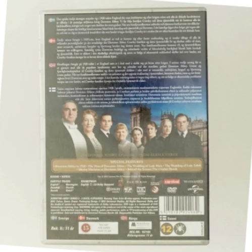 Downton Abbey Sæson 3 DVD fra Universal Pictures