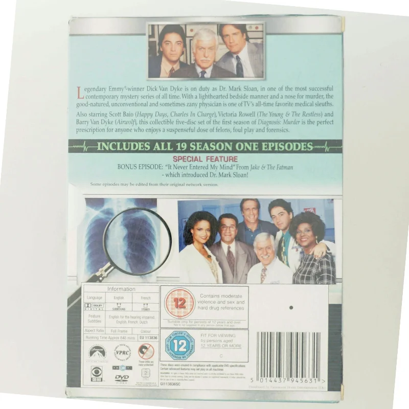Diagnosis Murder: Den Første Sæson DVD