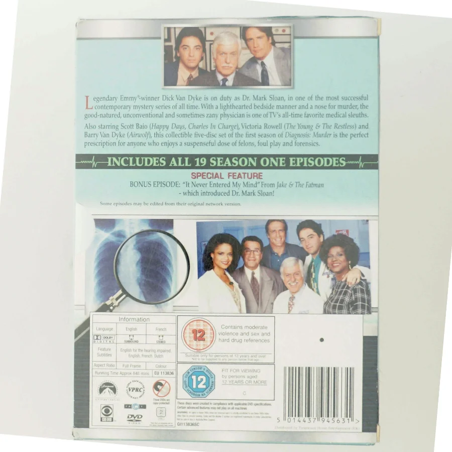 Diagnosis Murder: Den Første Sæson DVD