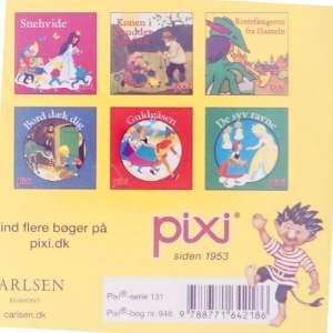 Pixi bøger fra Carlsen