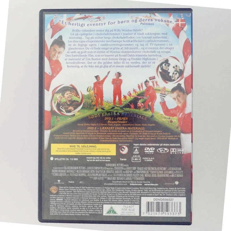 Charlie og Chokoladefabriken Special Edition 