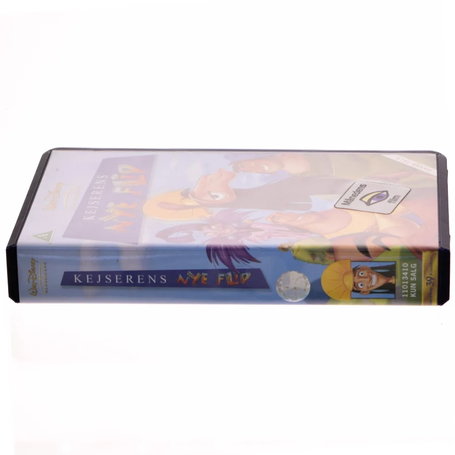 VHS-film 'Kejserens Nye Flip' fra Disney