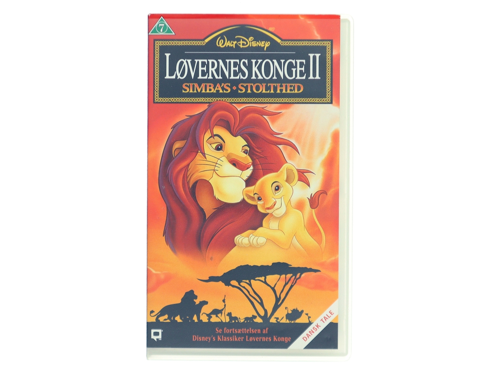 VHS: Løvernes Konge II - Simbas Stolthed fra Disney