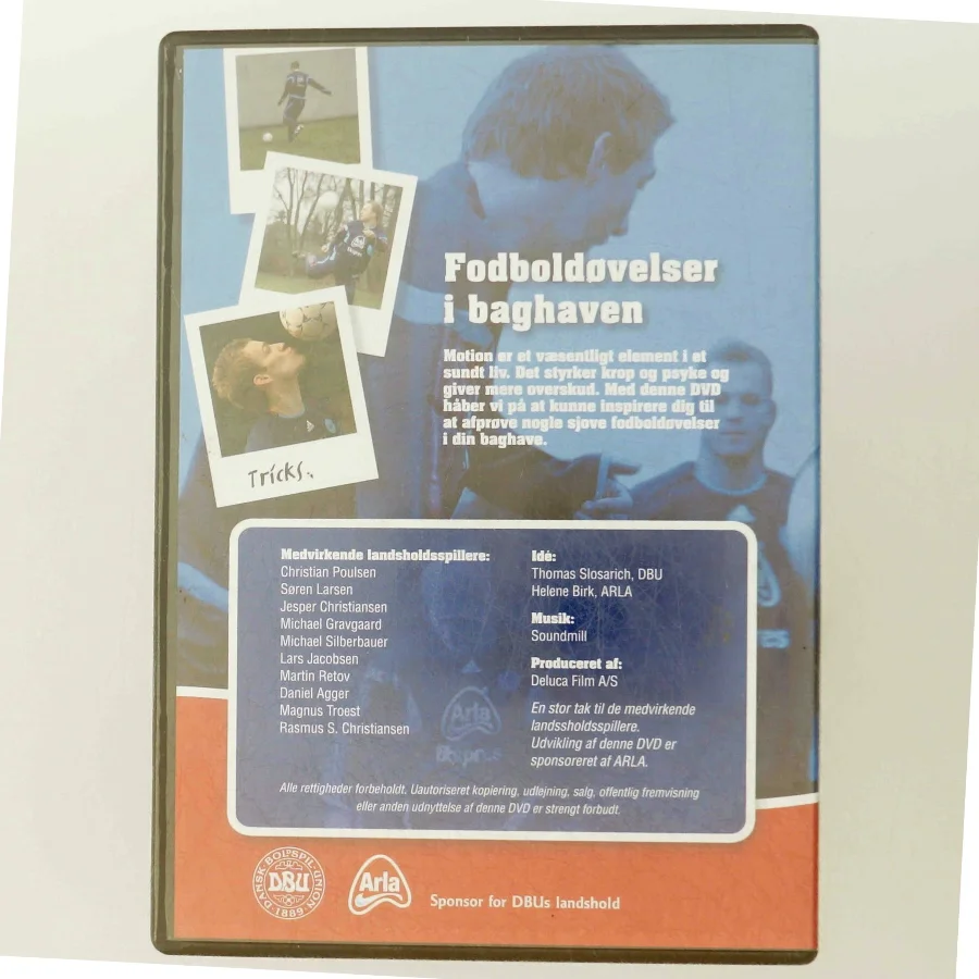 Fodboldøvelser i baghaven DVD