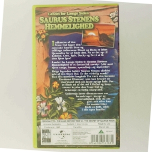 Landet for Længe Siden VHS fra Universal