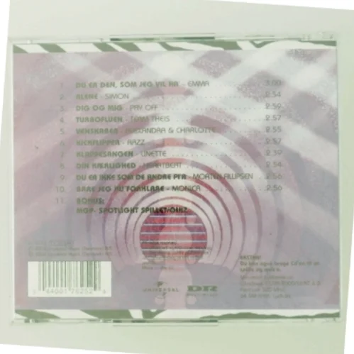 MGP 2002 CD - De Unges Melodi Grand Prix fra Universal Music