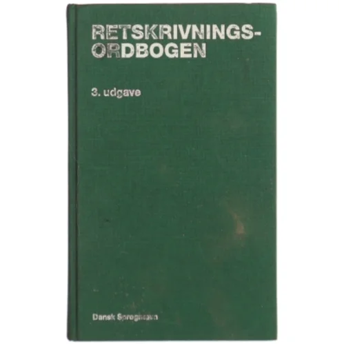 Retskrivningsordbogen, 3. udgave