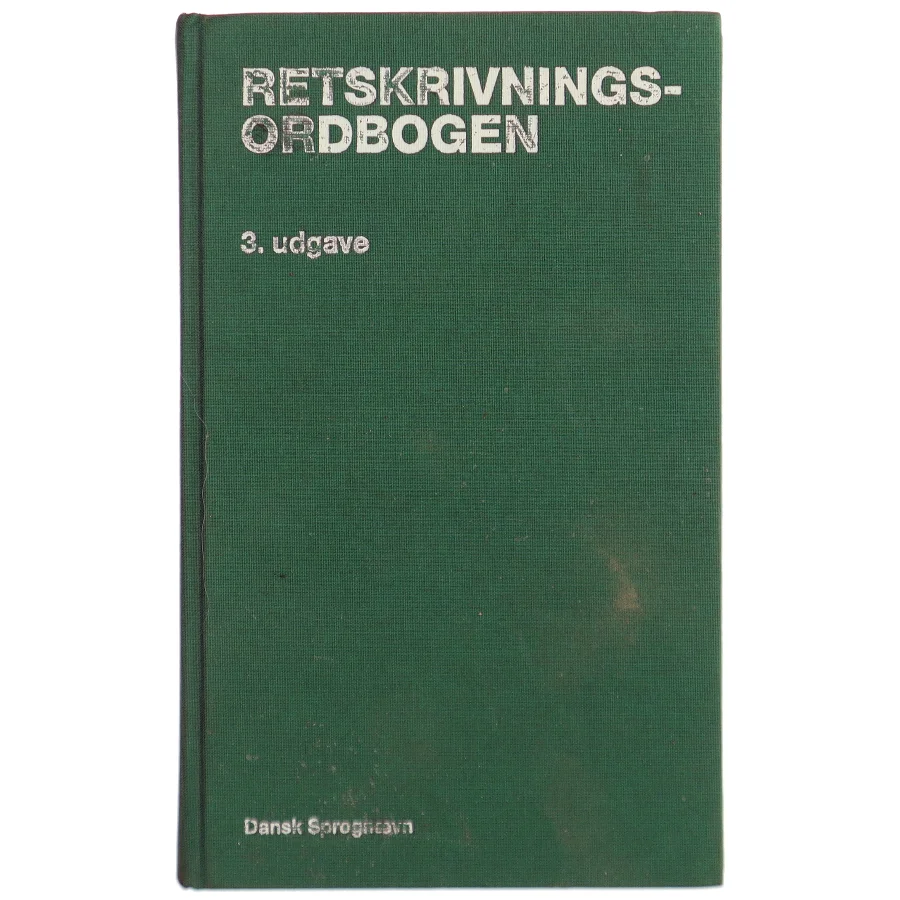 Retskrivningsordbogen, 3. udgave