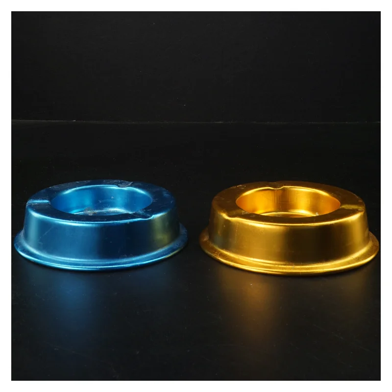 Alu. retro askebæger sæt (str. Ø 11x3 cm)