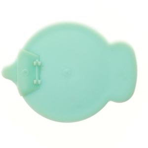 Vintage Tupperware plastkande med låg (str. 9,5 cm)