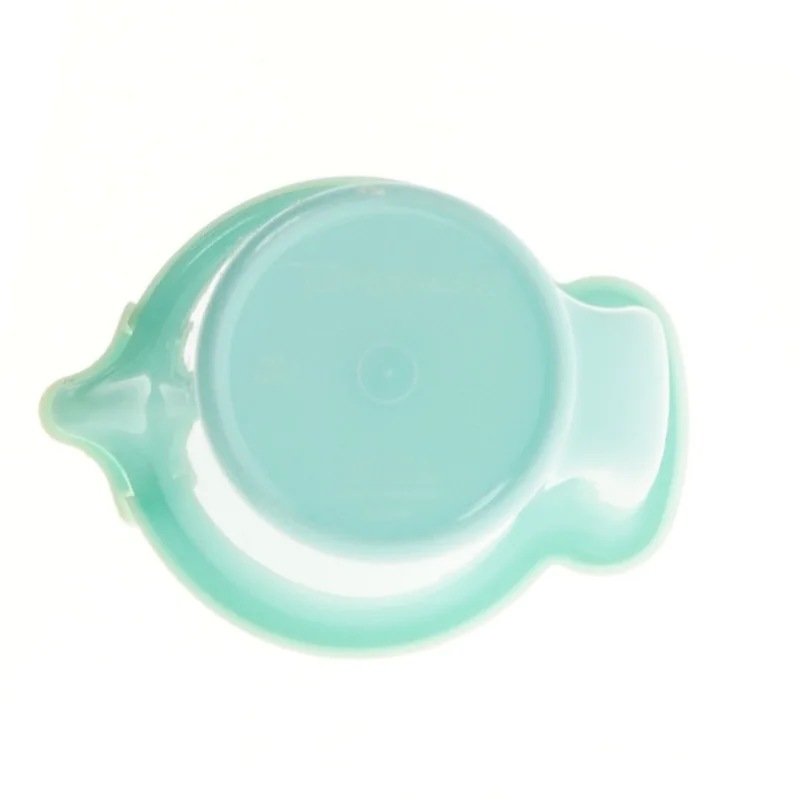 Vintage Tupperware plastkande med låg (str. 9,5 cm)