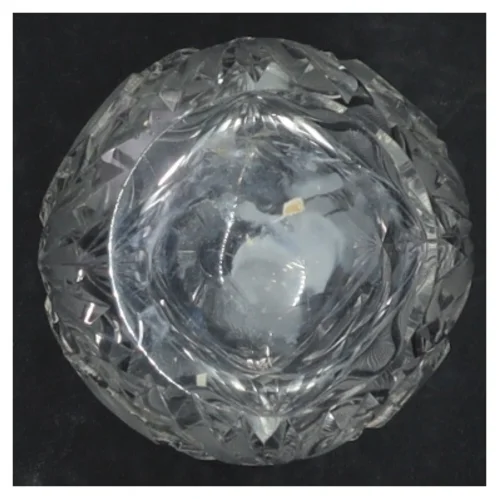 Krystal karaffel (str. Ø 6 cm. længde, 13 cm)