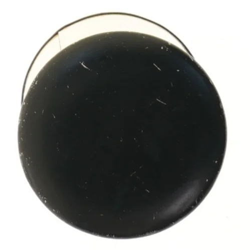 Metalbeholder med låg (str. Ø 10 cm længde 13,5 cm)