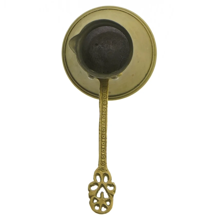 Kaffekande i messing (str. 6,5 cm)