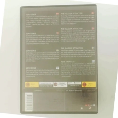 Confidence / The Rules of Attraction med Edward Burns (DVD)