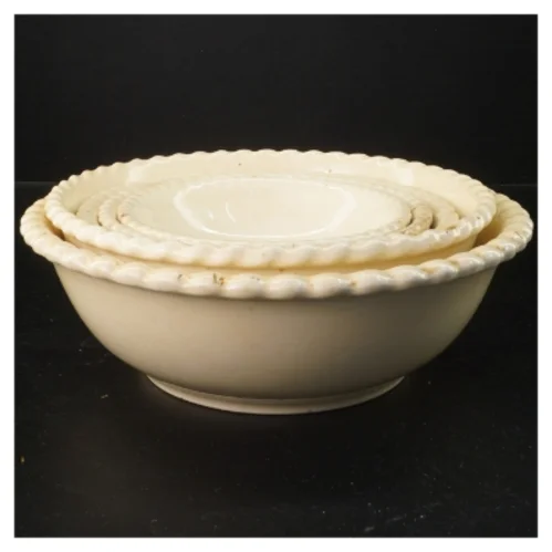 Sæt med skåle, 5 stk. (str. Ø 26x7&ø23x7&ø20x5&ø17x4&ø15x4 cm)