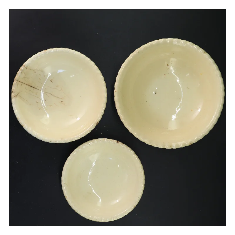 Sæt med skåle, 5 stk. (str. Ø 26x7&ø23x7&ø20x5&ø17x4&ø15x4 cm)