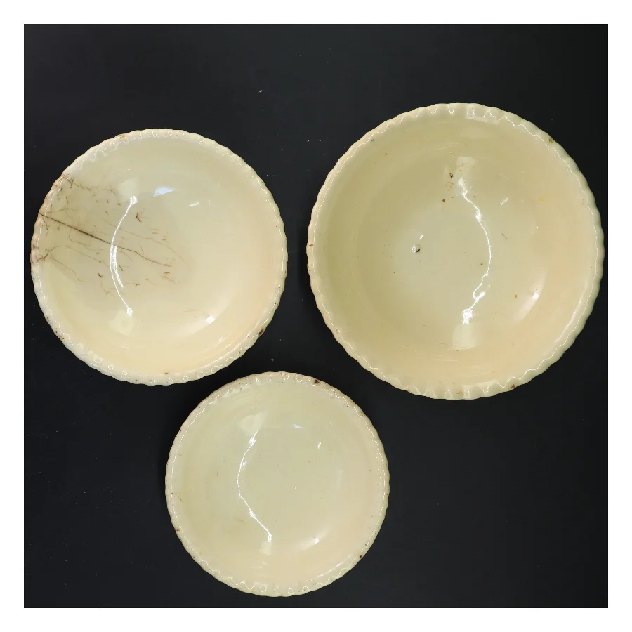 Sæt med skåle, 5 stk. (str. Ø 26x7&ø23x7&ø20x5&ø17x4&ø15x4 cm)