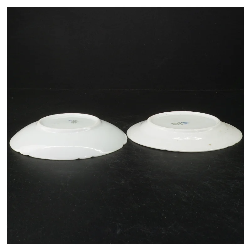 Porcelæns tallerkener fra Royal Copenhagen (str. Ø. 18,5 cm)