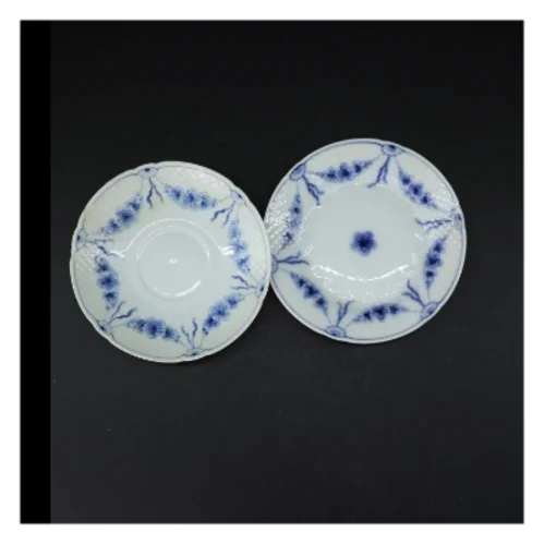 Porcelæns tallerkener fra Royal Copenhagen (str. Ø. 18,5 cm)