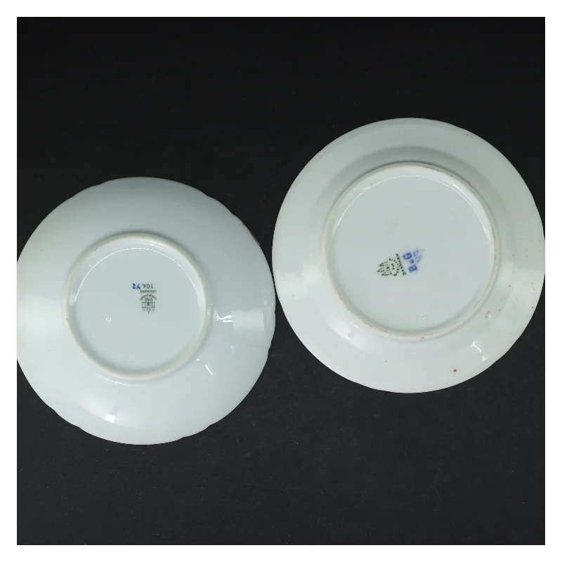 Porcelæns tallerkener fra Royal Copenhagen (str. Ø. 18,5 cm)