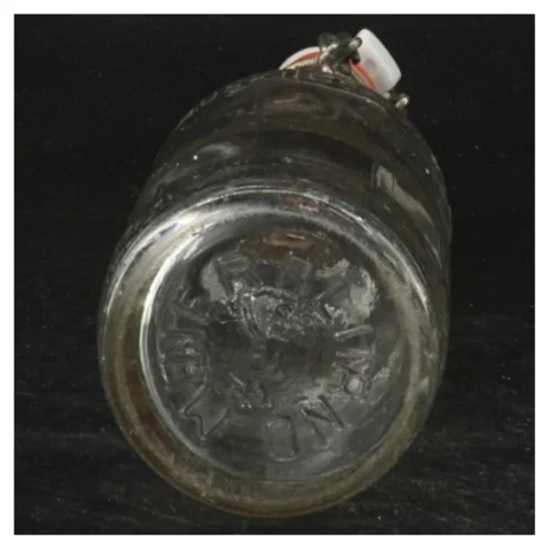 Glasflaske med patentlåg  (str. 21 cm)