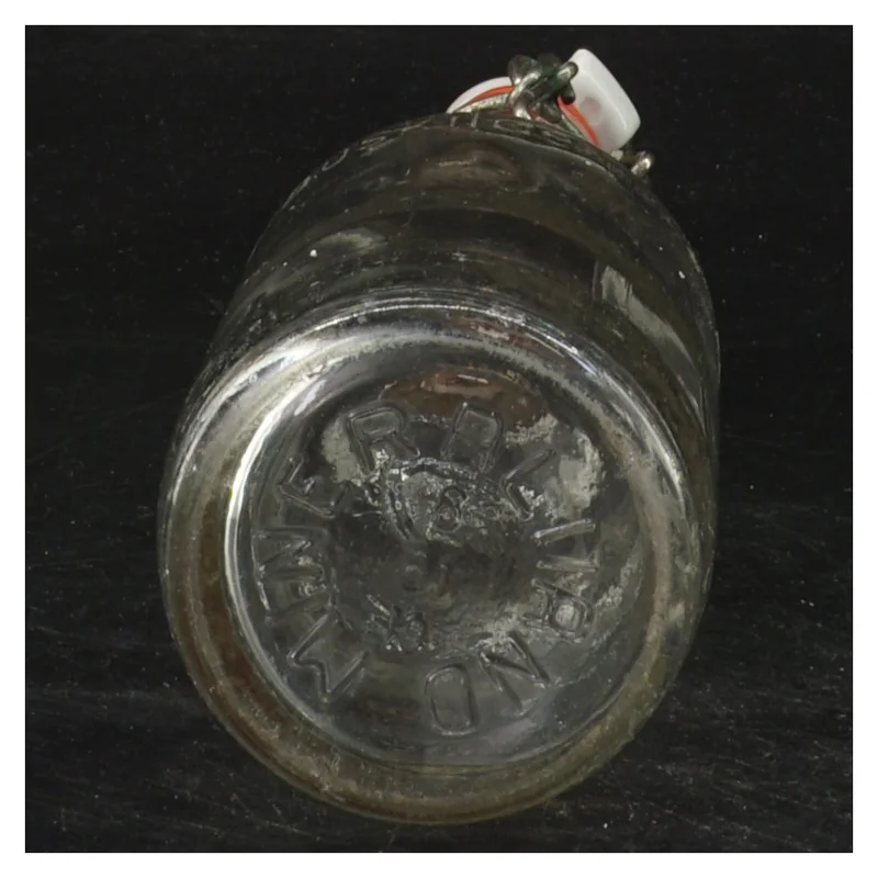 Glasflaske med patentlåg  (str. 21 cm)