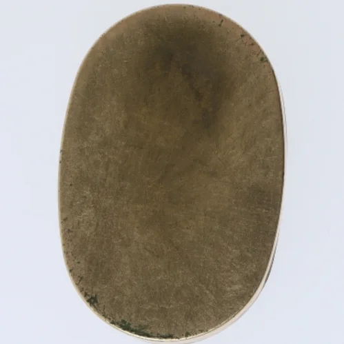 Vintage oval dåse (str. Ø 9x Ø 6x2 cm)
