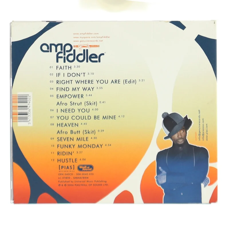 Amp Fiddler - Afro Strut CD