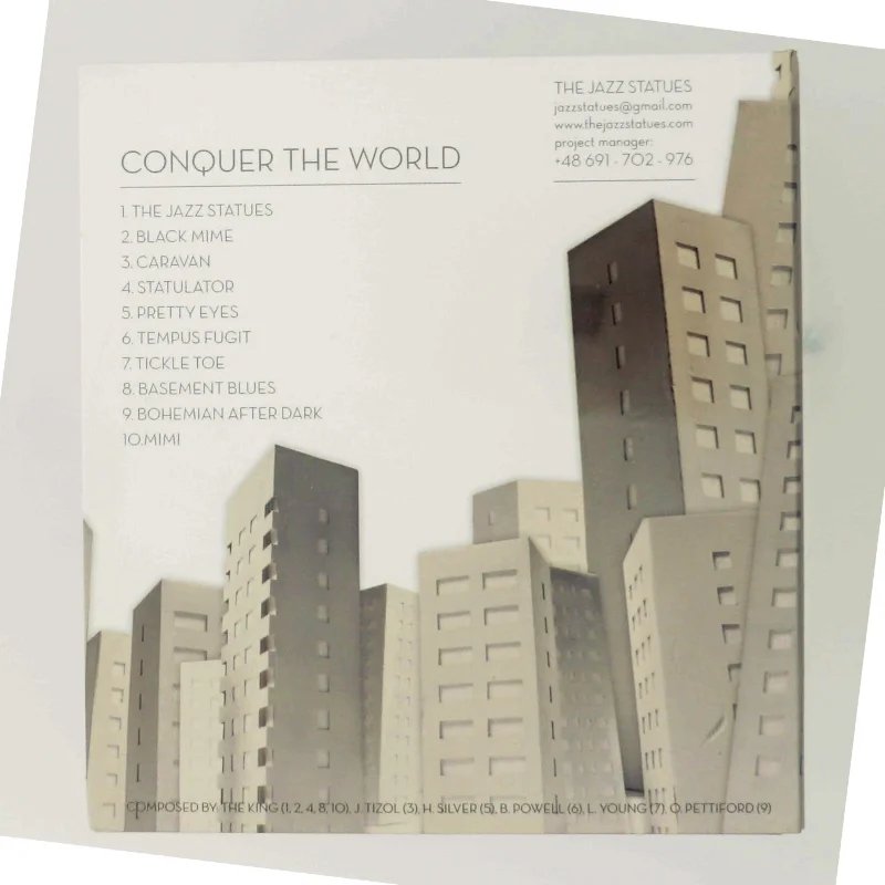 Jazz CD, 'CONQUER THE WORLD' 