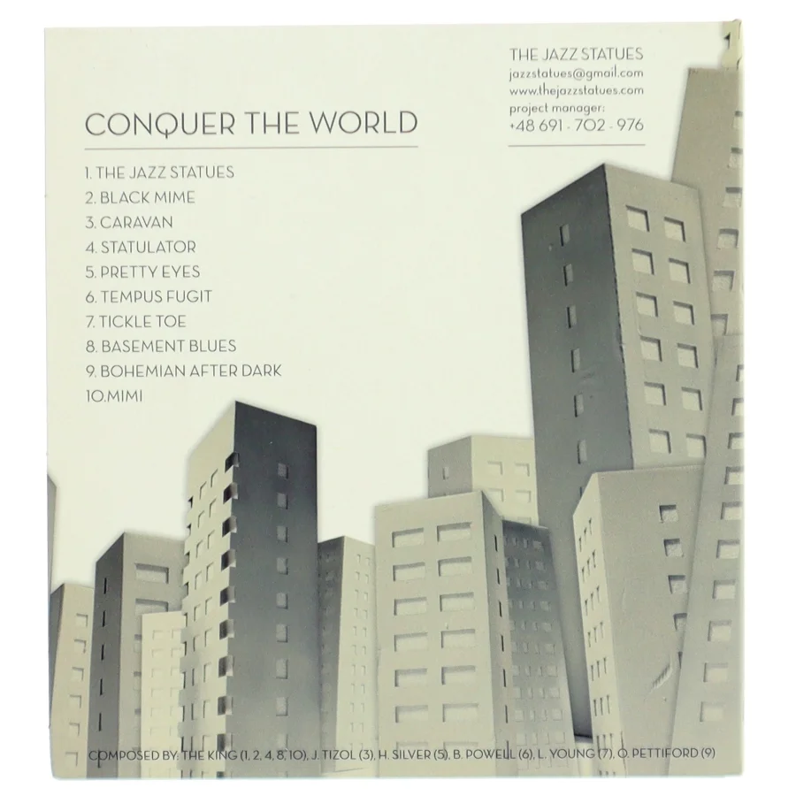 Jazz CD, 'CONQUER THE WORLD' 