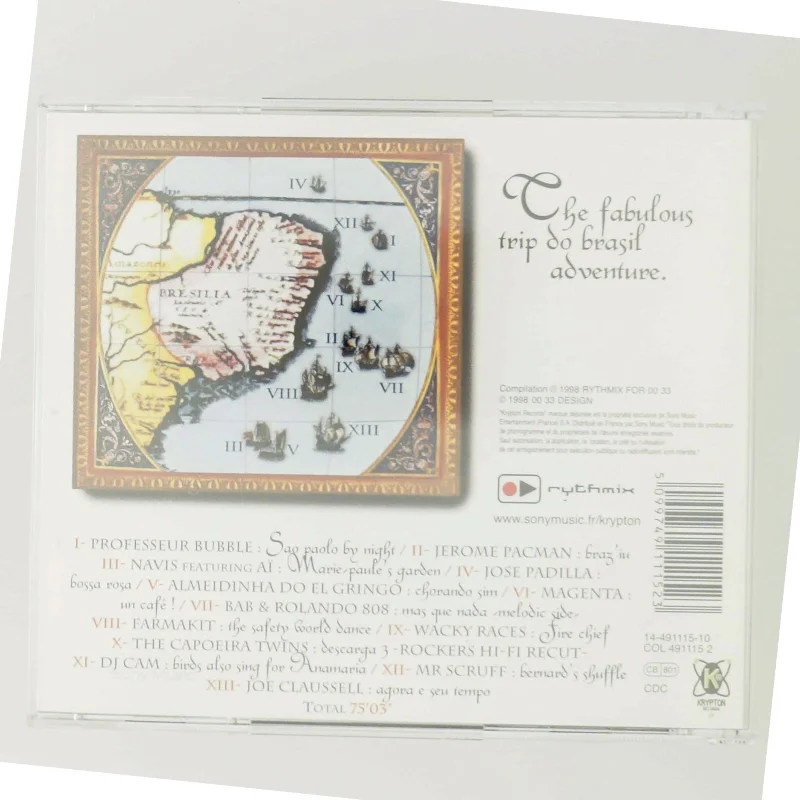Musik CD: Trip Do Brasil fra Sony Music