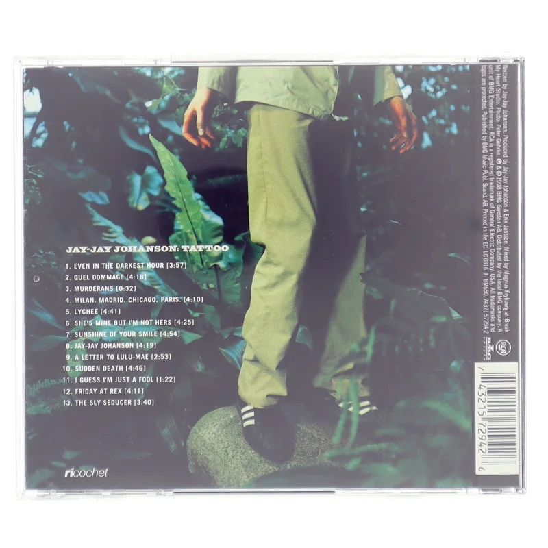 Jay-Jay Johanson CD 'Tattoo'