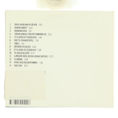 CD album, 'TS HOEG & T BECH' 