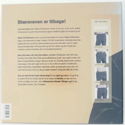 Blærerøven vender tilbage af Mads Christensen (f. 1965-01-11) (Bog)