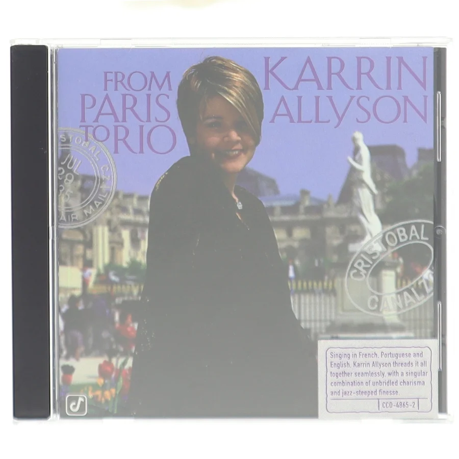 Karrin Allyson CD - From Paris to Rio