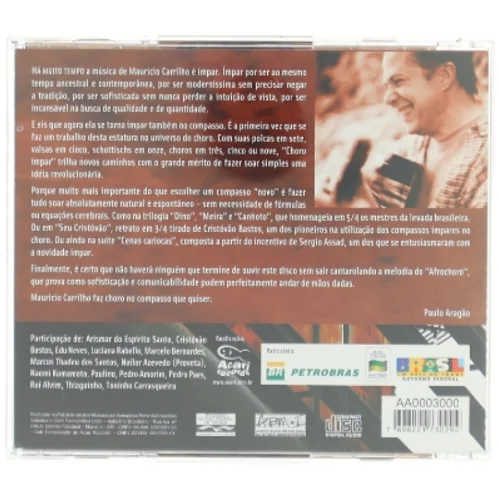 CD 'Choro Impar - Mauricio Carrilho'