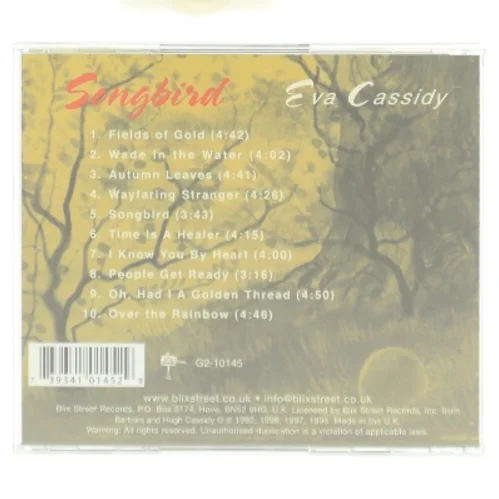 Eva Cassidy - Songbird CD fra Blix Street Records