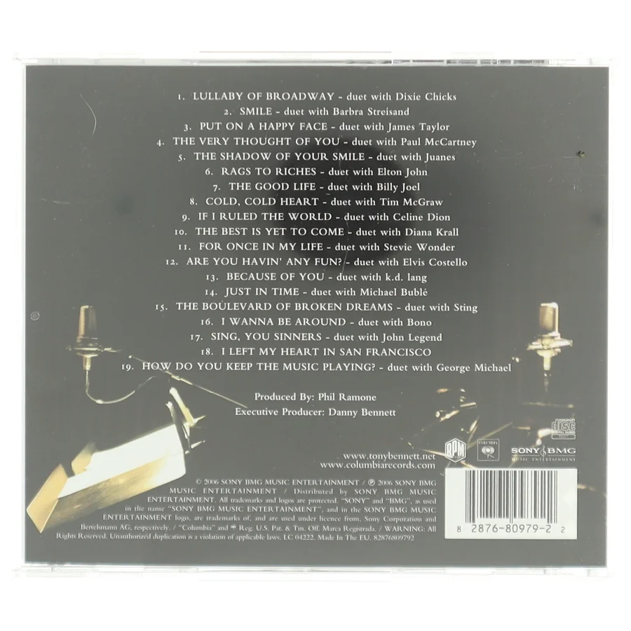 Tony Bennett Duets CD fra Sony BMG Music Entertainment