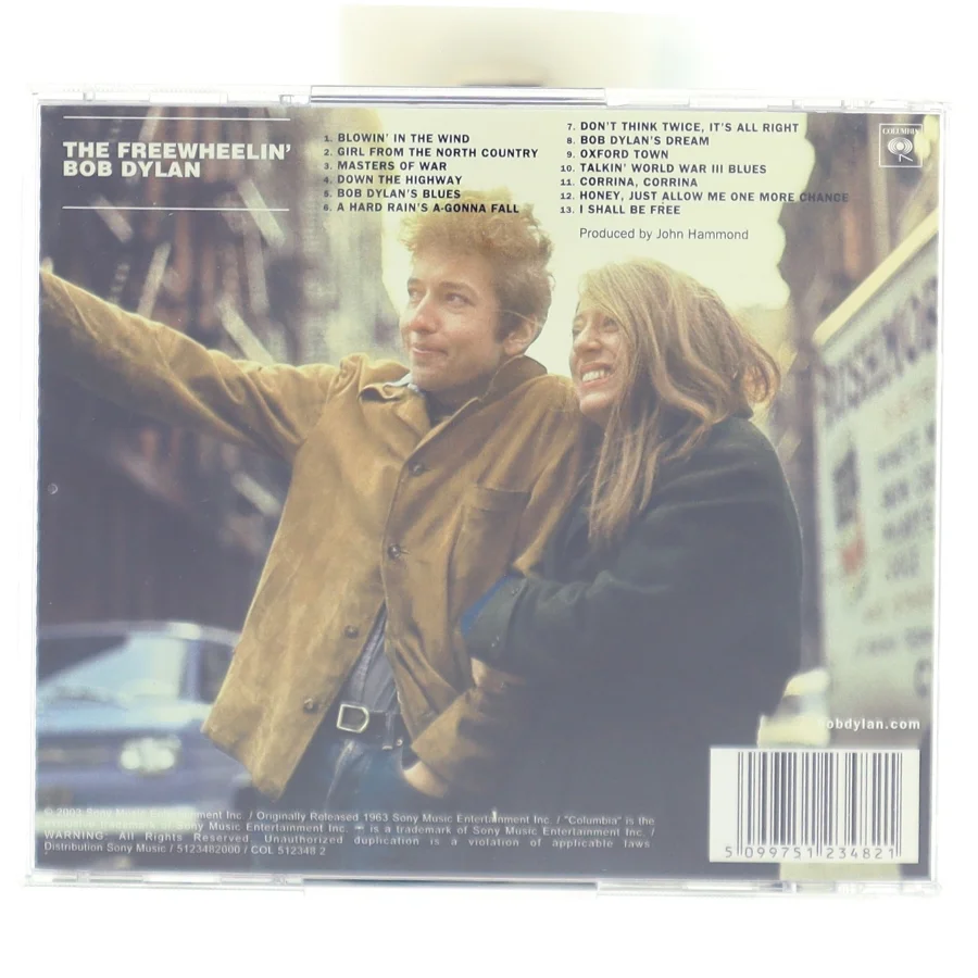 Bob Dylan CD fra Columbia