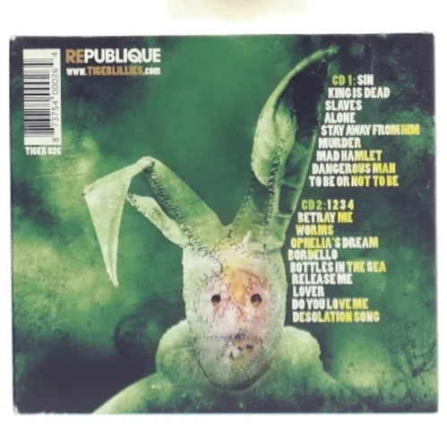 Musikalbum 'The Tiger Lillies - Hamlet' fra The Tiger Lillies