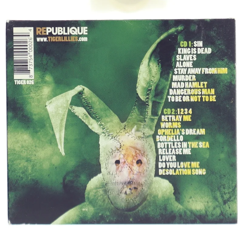 Musikalbum 'The Tiger Lillies - Hamlet' fra The Tiger Lillies