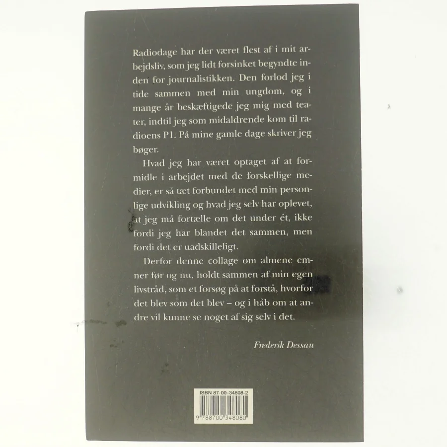 Radiodage af Frederik Dessau (Bog)