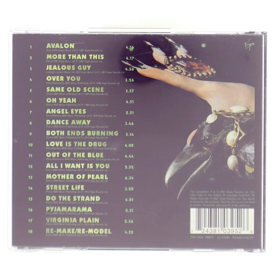 CD med Roxy Music